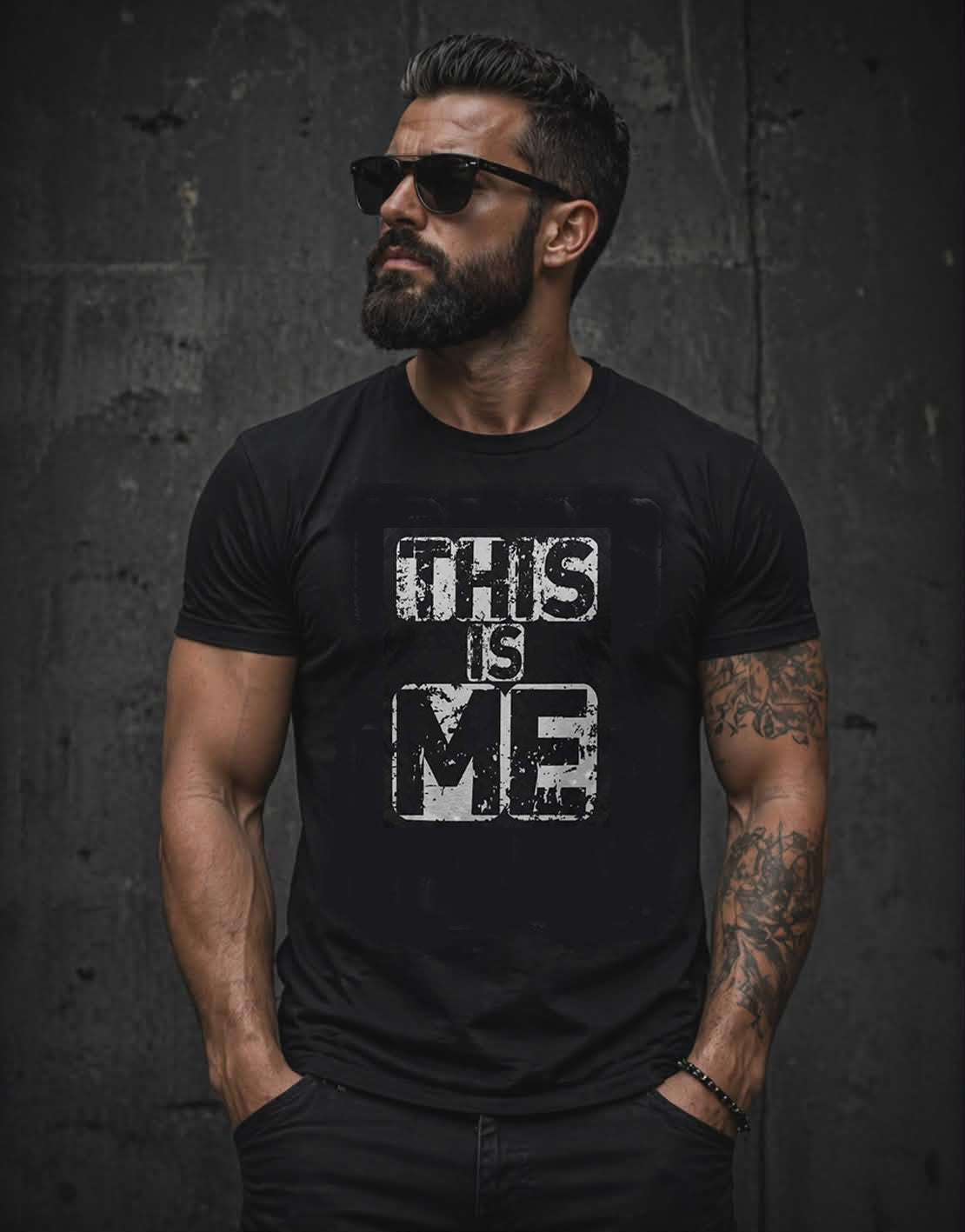 Me Svart T-shirt 5788