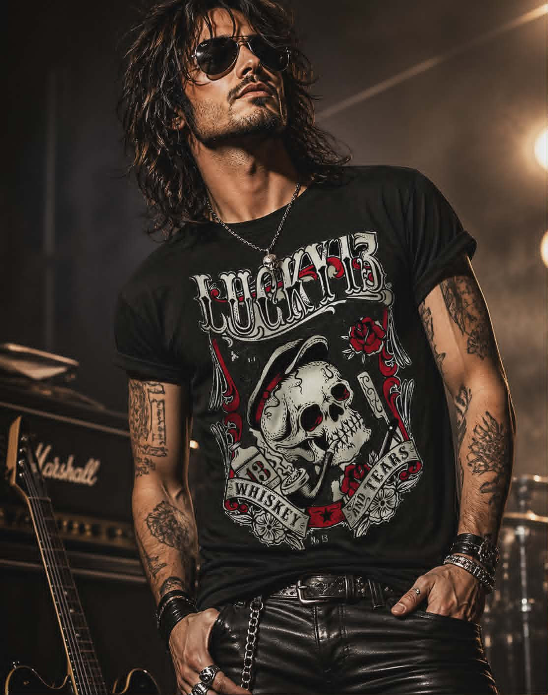 Lucky 13 T-shirt 5793