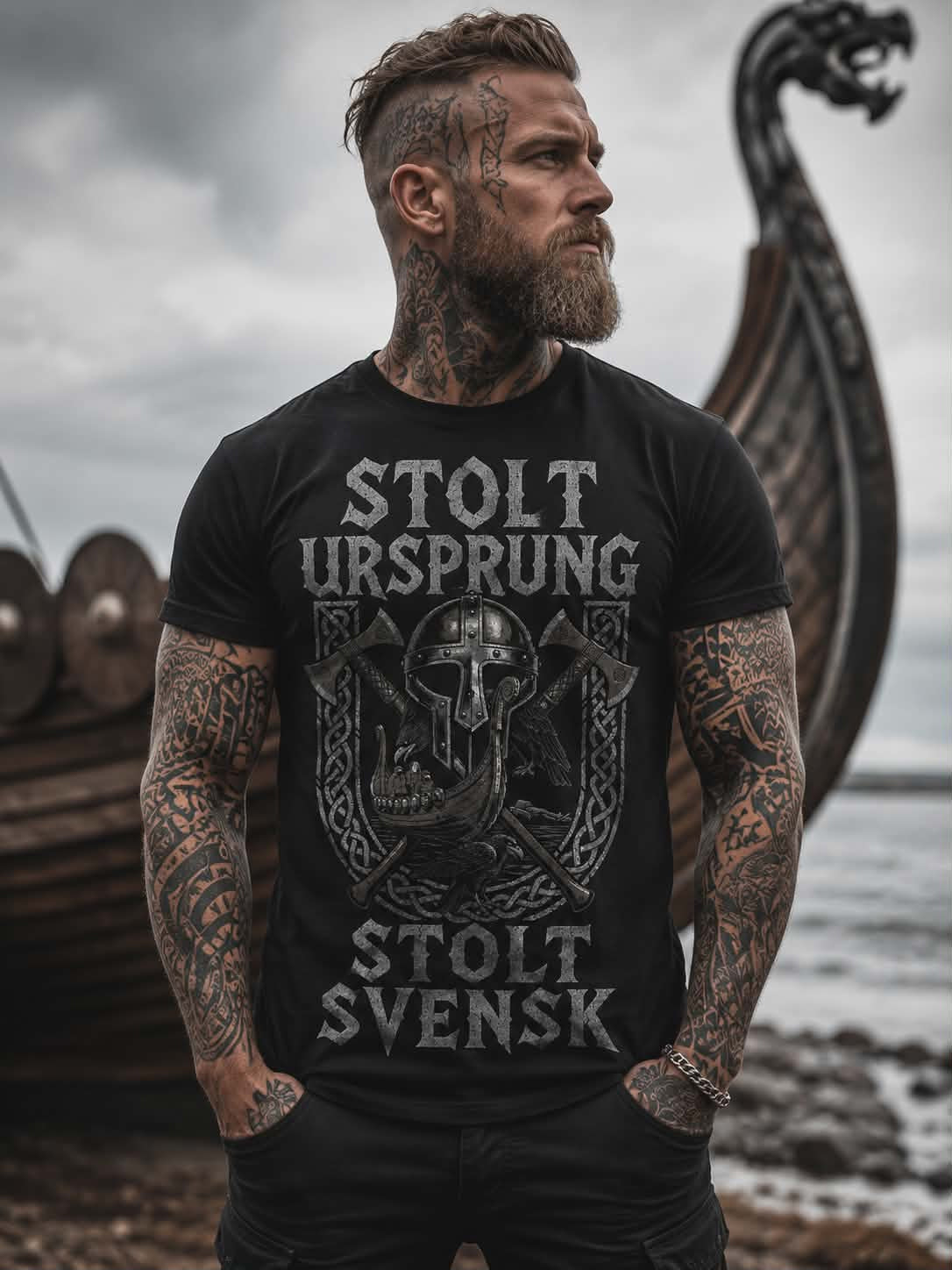 Stolt ursprung T-shirt 5797