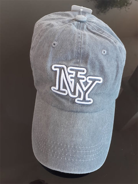 Hue med NY-emblemet Grå 1443