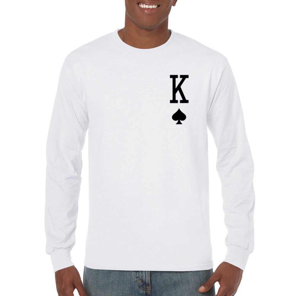 King långärmad t-shirt 5452