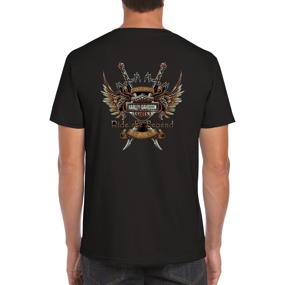 HD Legend rundhalsad t-shirt 5399