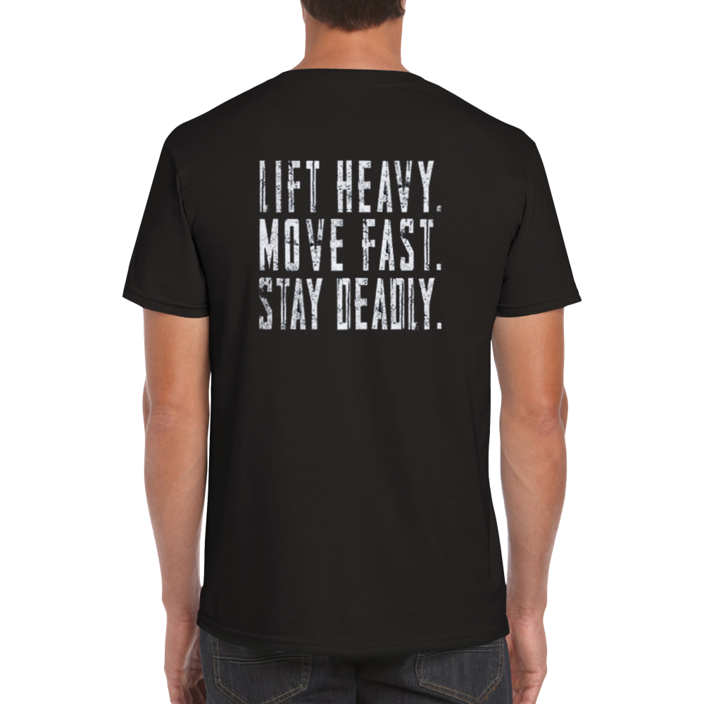 Lift Heavy rundhalsad t-shirt 5389