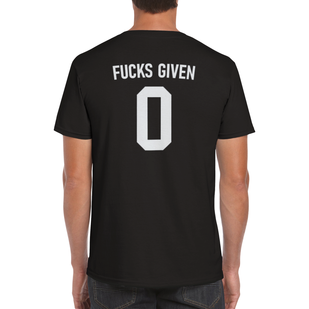 Fucks given t-shirt 5346