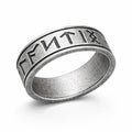Viking ring with runes 1500