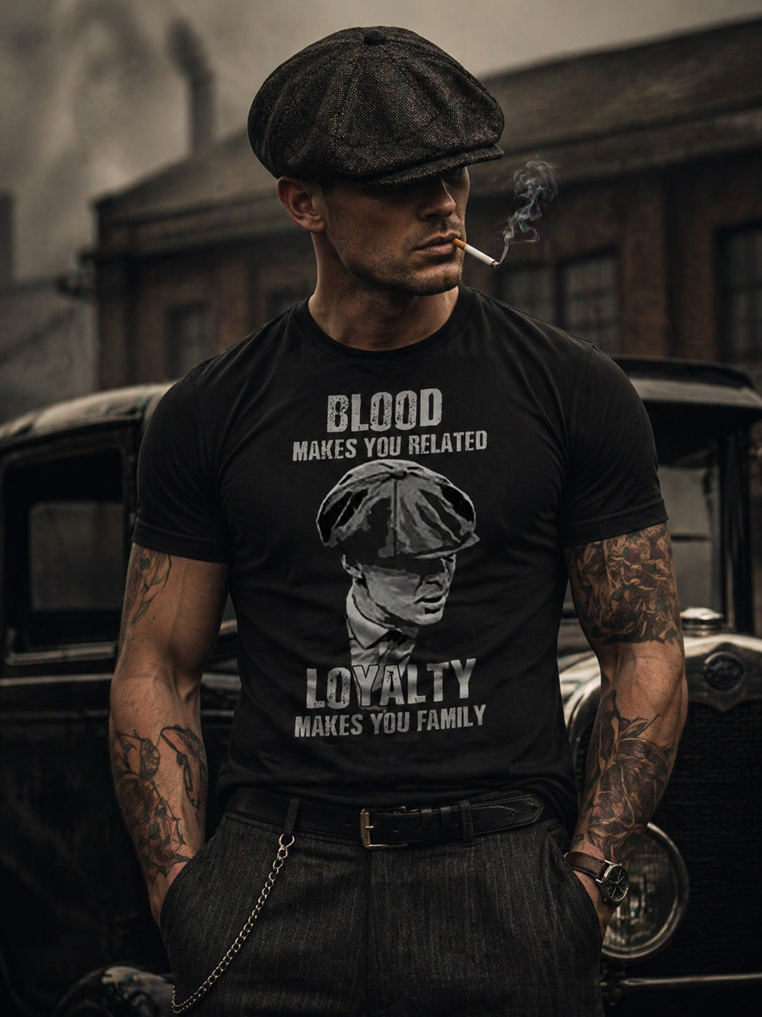 Peaky Svart T-shirt 5590