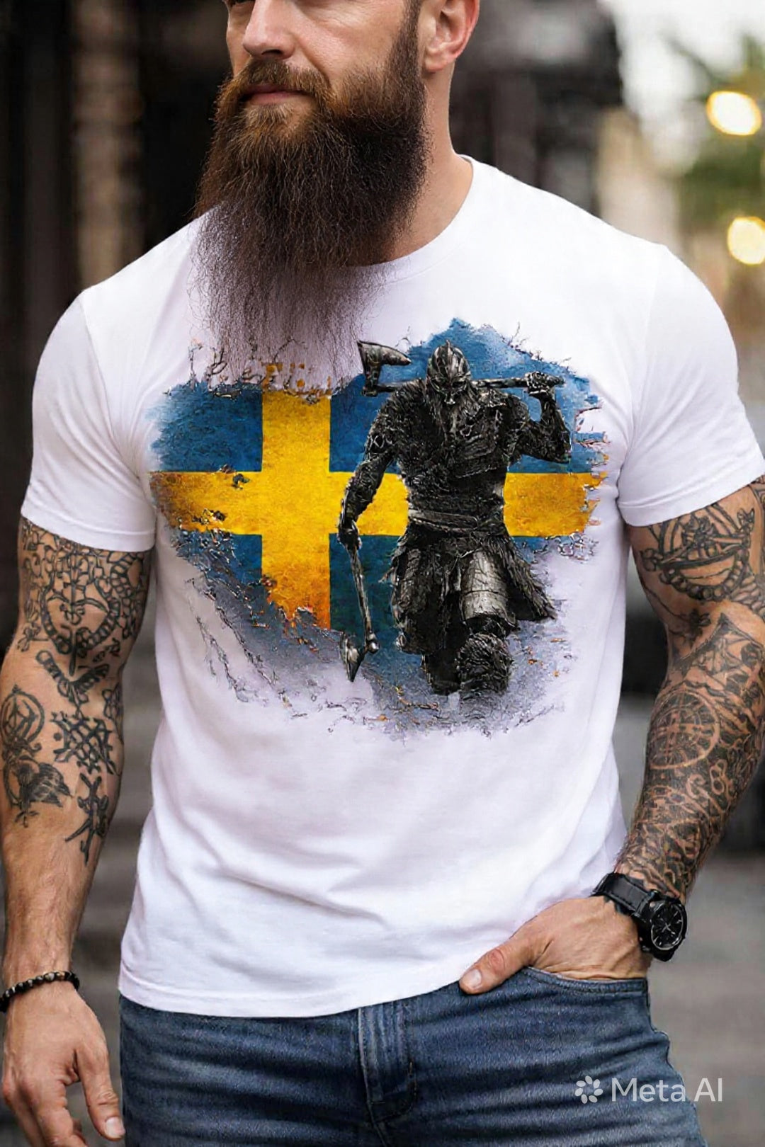 Swe Vikings t-shirt 5678