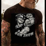 Gun show Crewneck T-shirt 5741