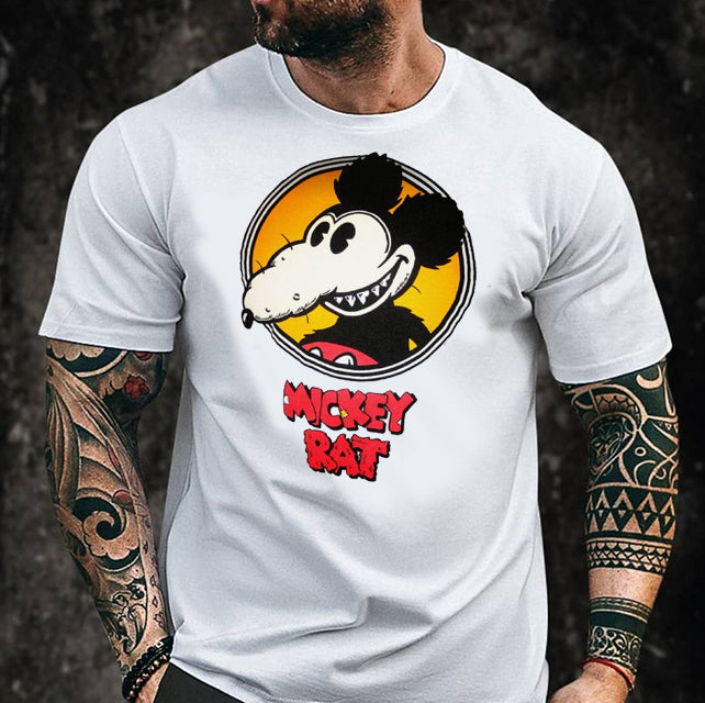 Mickey Rat Crewneck T-shirt 5743