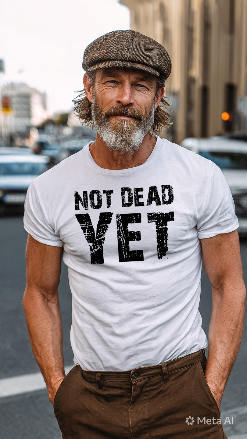 Not dead vit T-shirt 5764