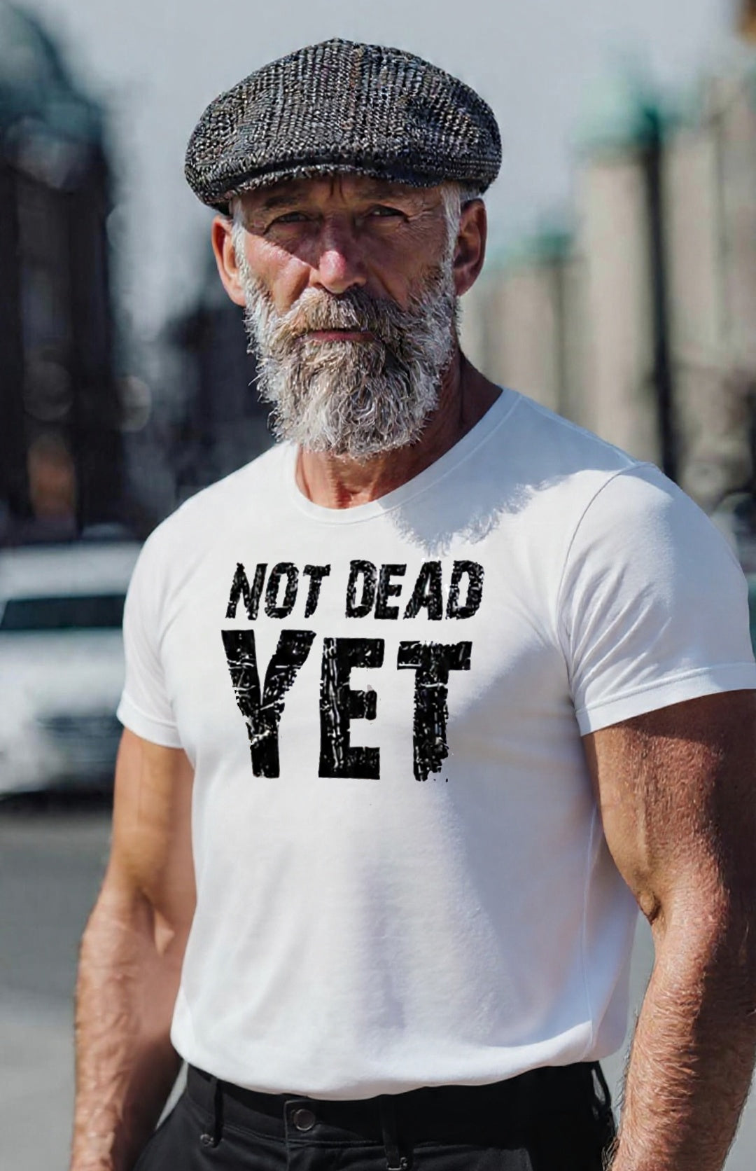 Not dead vit T-shirt 5764