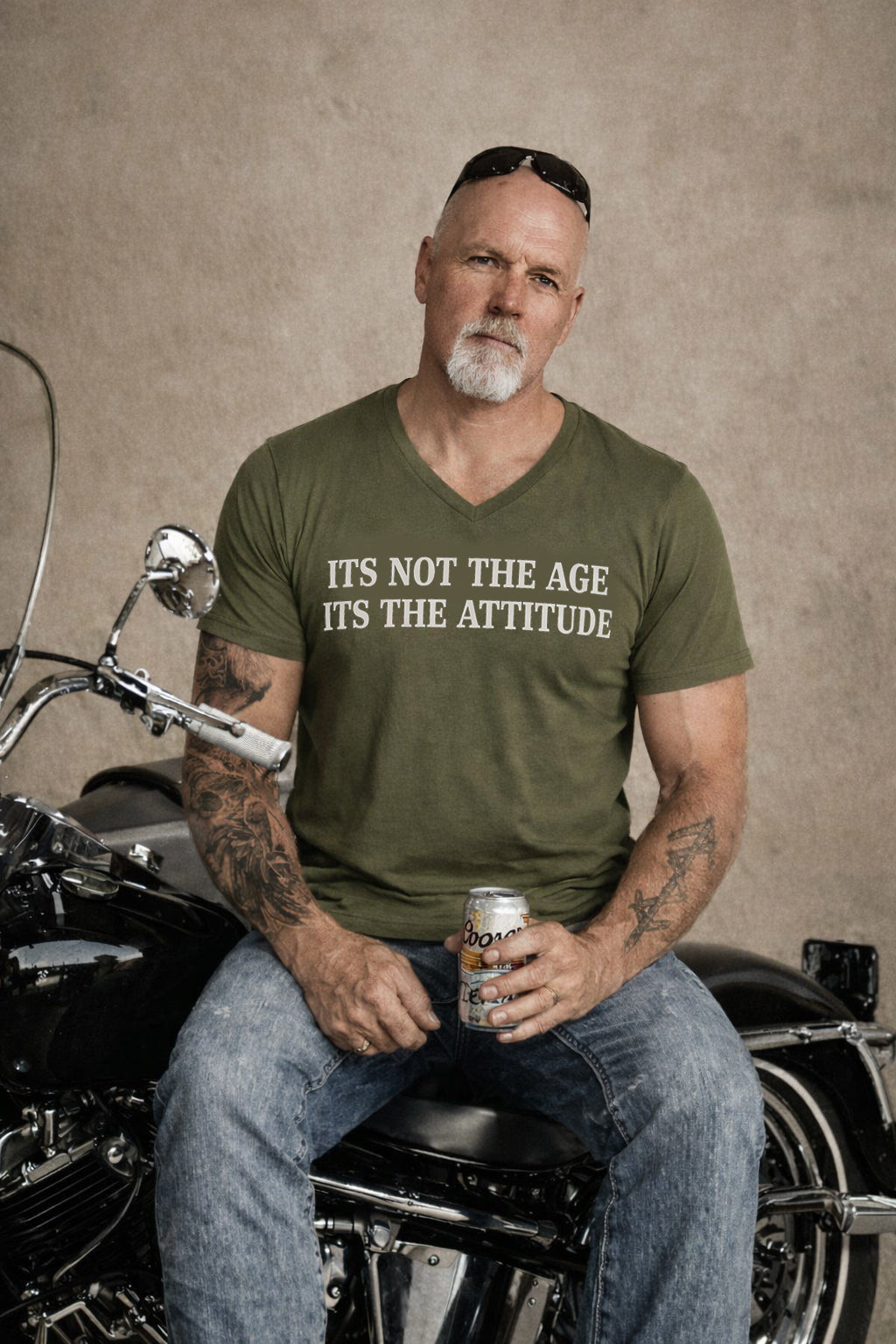 V ringad T-shirt 5780