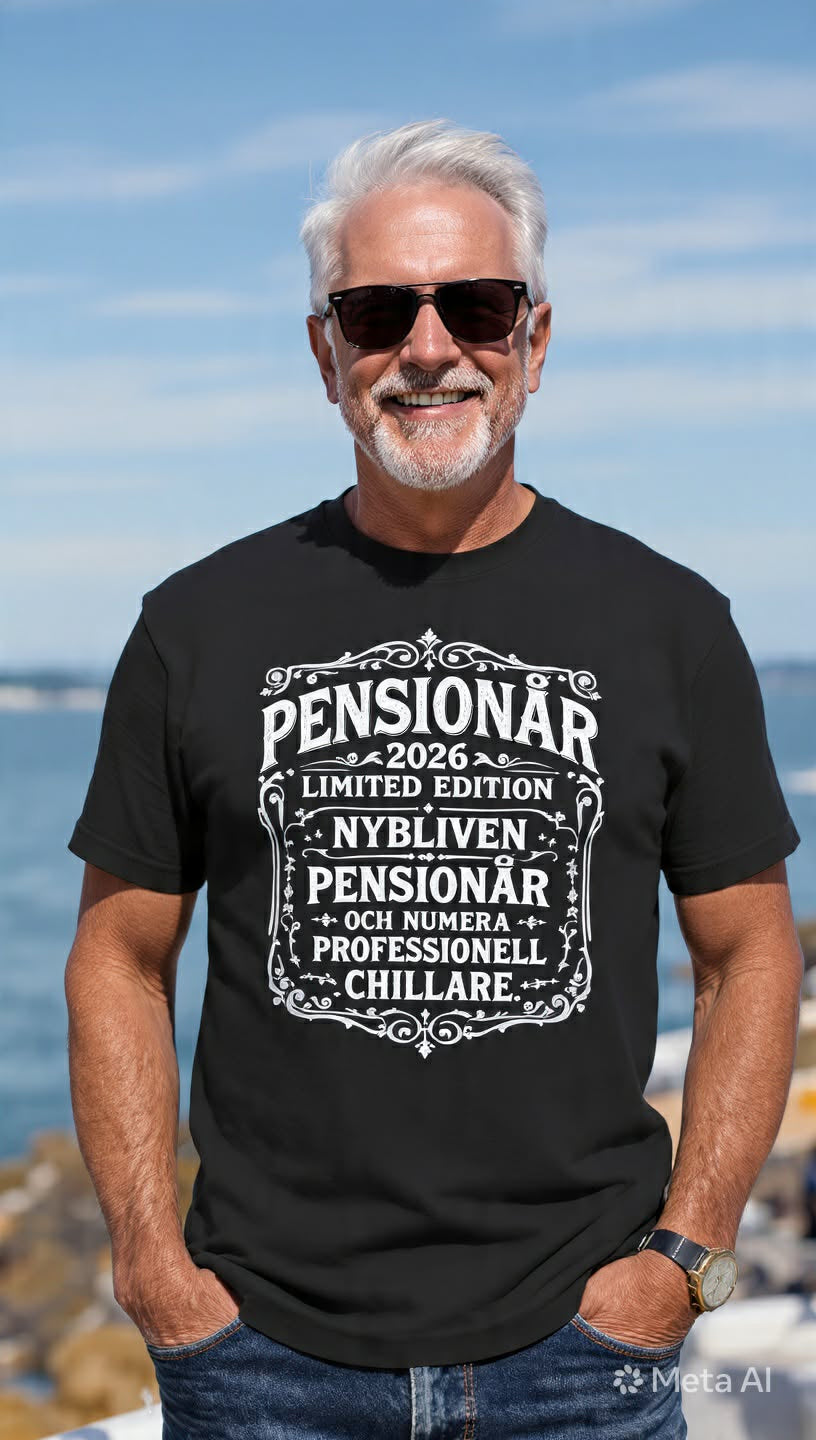 Chillare Svart t-shirt  5783