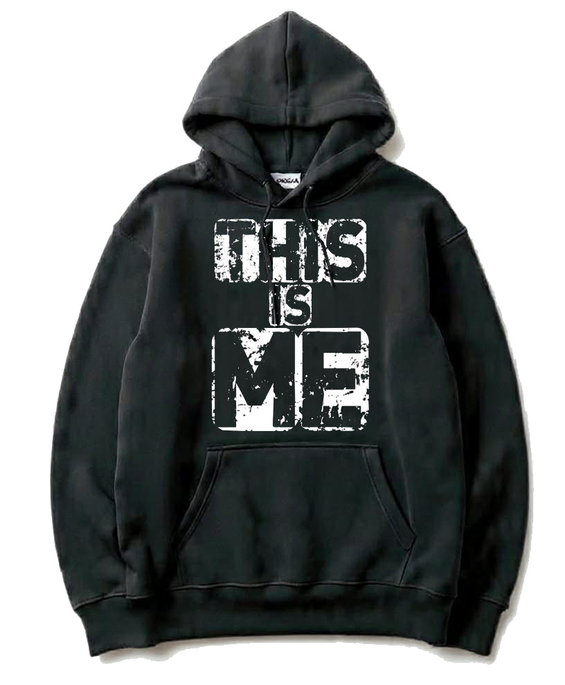 Me svart Hoodie 5786