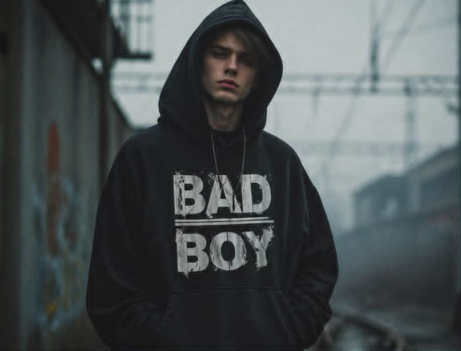 Bad Boy svart Hoodie 5789