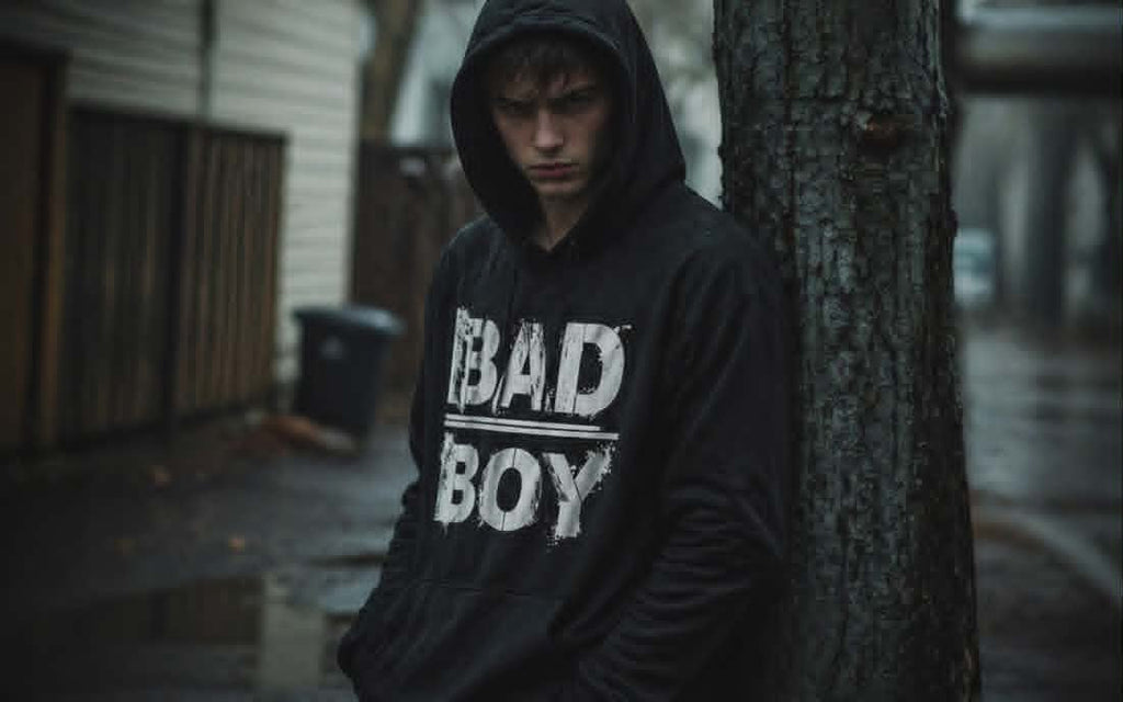 Bad Boy svart Hoodie 5789
