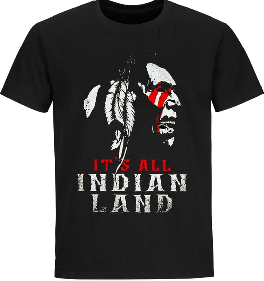 Indian land Svart T-shirt 5791