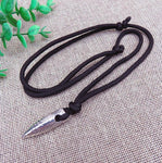 Black bullet necklace 1049