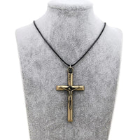 Crucifix Prayer Gold 1054