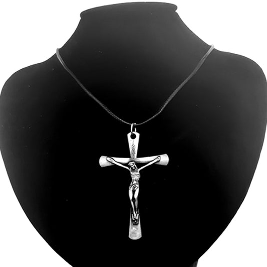 Krucifix Prayer antiksilver 1055