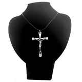 Crucifix Prayer antique silver 1055