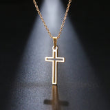 Gold cross petit 1096