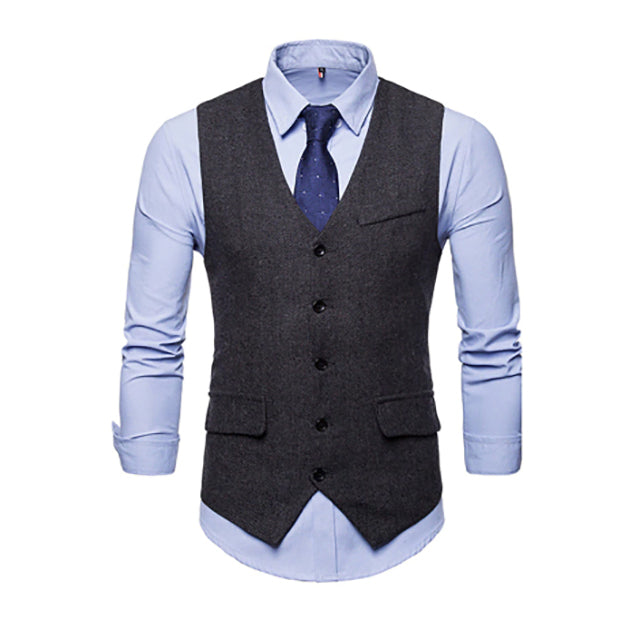 Sildben vest sort 1132