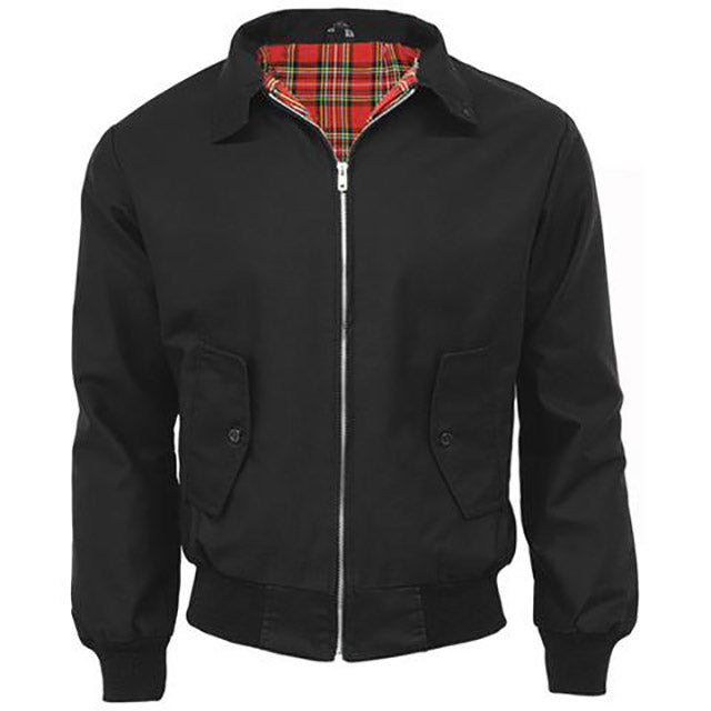 Klassiske Harrington jakker - Made in the UK Black 1186