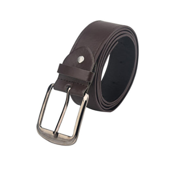 Dark brown belt in artificial leather 1349