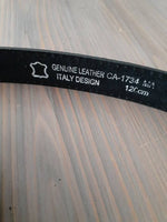 Patterned leather belt 1362