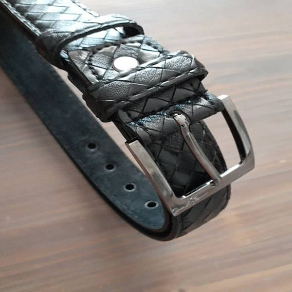 Patterned leather belt 1362