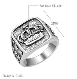 Crown heel ring 1376