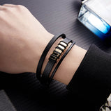 Rinhoo leather bracelet 1414