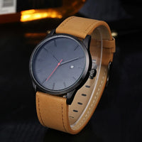Minimalist analog clock with quartz movement 1418