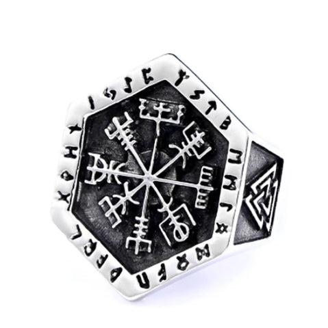 Viking Finder Ring in stainless steel 1428