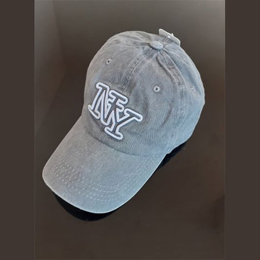 Cap with the NY emblem Gray 1443