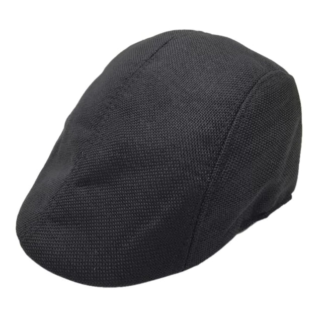 Somrig Flat cap svart 1445