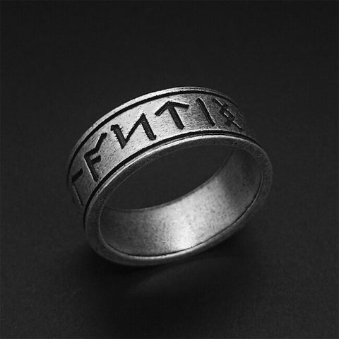 Viking ring with runes 1500