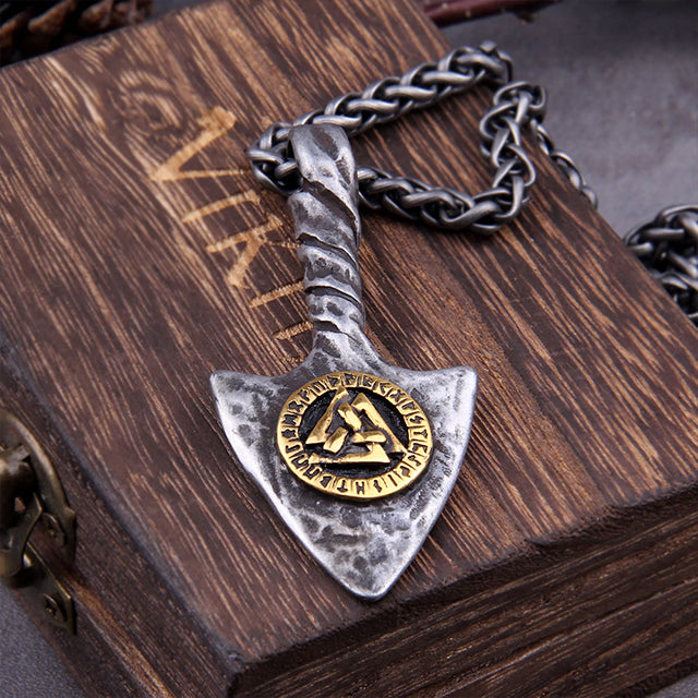 Spyd vedhæng Runik valknut 1504