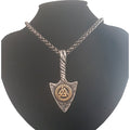 Spyd vedhæng Runik valknut 1504