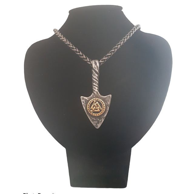 Spyd vedhæng Runik valknut 1504