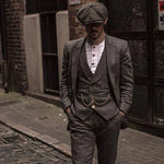 Newsboy cap Peaky brown 1518