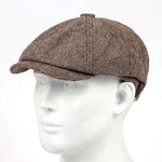 Newsboy cap Peaky brown 1518