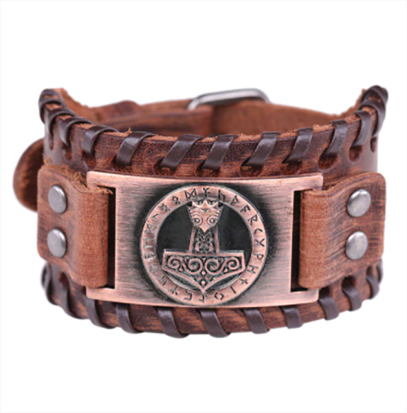 Holy Norse leather bracelet 1565