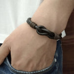 Love knot Leather bracelet 1572