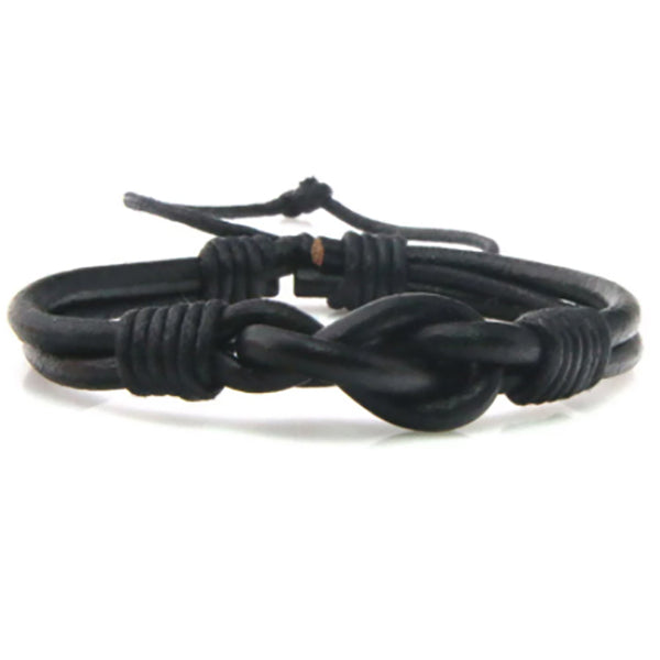 Love knot Leather bracelet 1572