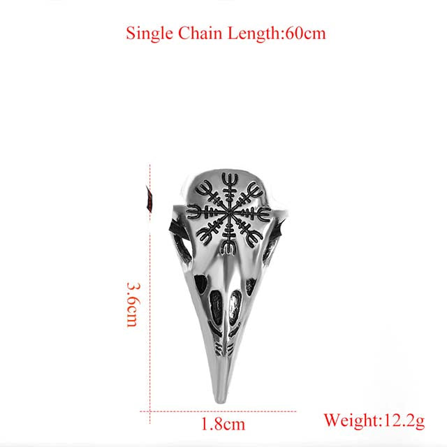 Hugins Skull necklace 1574