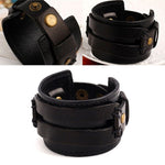 Leather bracelet lean 1610