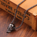 Black skull halsband 1692