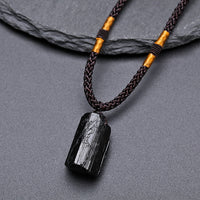 Black turmalin halsband 1709